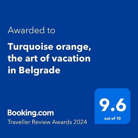 Turquoise Orange, The Art Of Vacation In Belgradeアパートメント エクステリア 写真